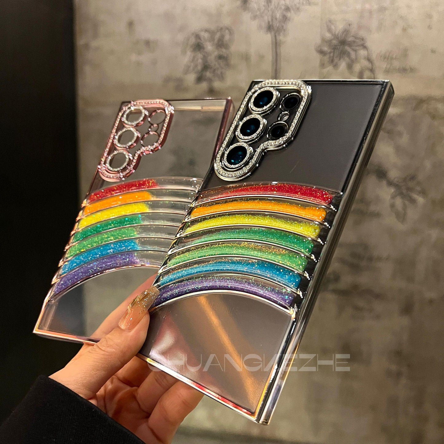 Rainbow Sandflow Case for Samsung S Series