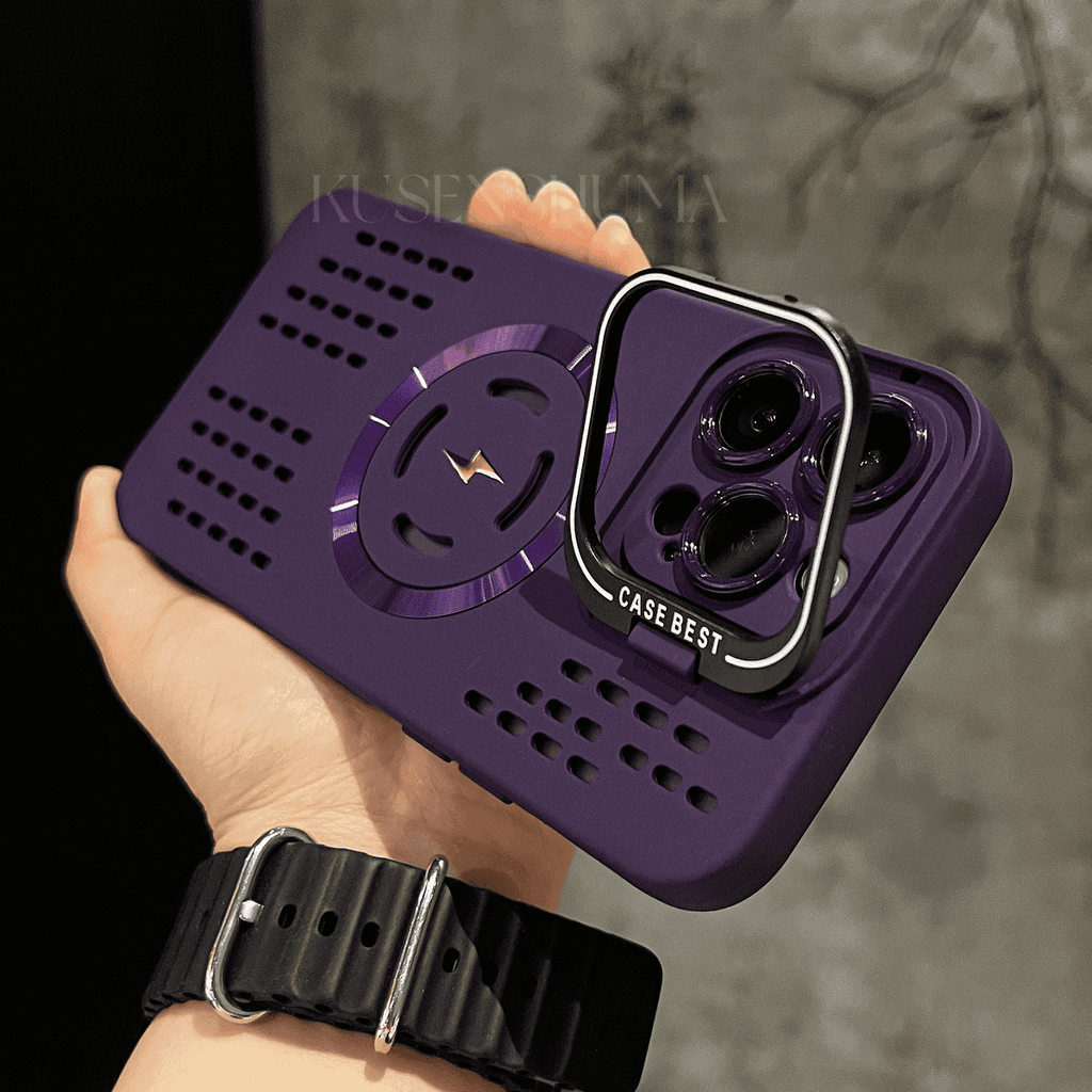 Soft Silicone Safety Protection Lightning Fast Magnetic Charging Case Cover for iPhone