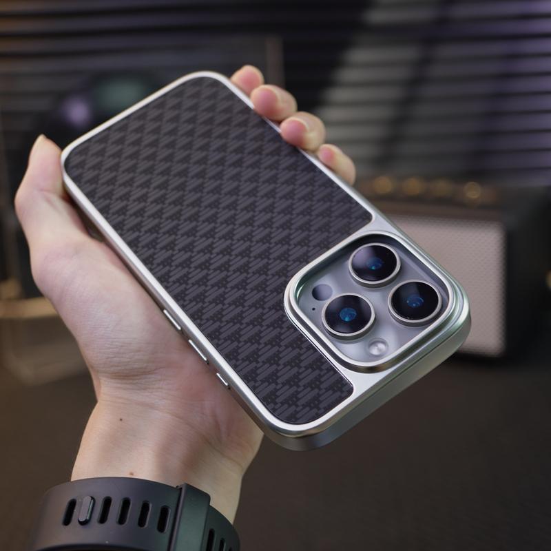 Matte Carbon Fiber Case Cover for iPhone