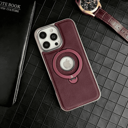 Hand-stitched Genuine Leather Case for iPhone