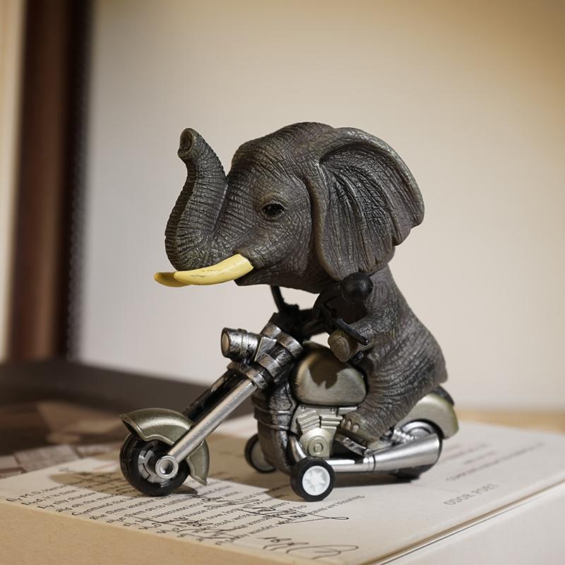 🦖🏍️ WILD RIDES ARE HERE! Animal Biker Gang Desk Decor – Where Attitude Meets Adventure! 🏍️🐼