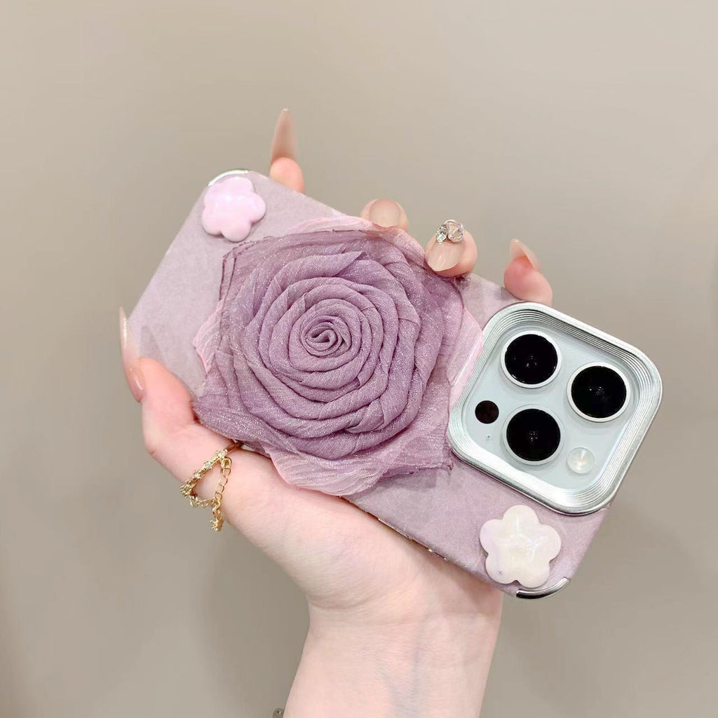 3D Velvet Flower Case Cover for iPhone——🔥Second Item at 40% Off