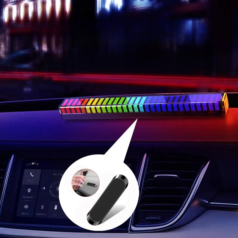 🎵✨ Dynamic Voice-Activated LED Strip Light – Your Car's New Rhythm Master! ✨🎵