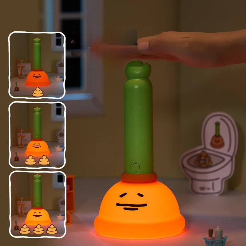 🚽💡 The Plunger Glow - Night Light with a Sense of Humor! 💡🚽