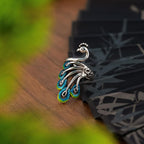 Crown Your Elegance – 3D Peacock Ring for the Unapologetically Bold