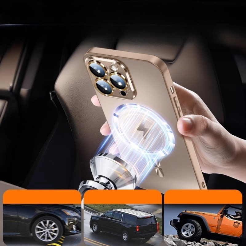 One-piece All-round Metal Protective Case Cover for iPhone