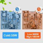 🔥55% discount❄️🛡️2-in-1 fan heater with air circulation (🚀Free shipping)