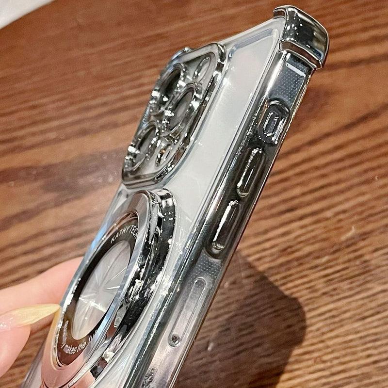 Magnetic Lens Protective Phone Case with Stand