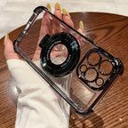 Magnetic Lens Protective Phone Case with Stand