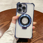 Magnetic Lens Protective Phone Case with Stand