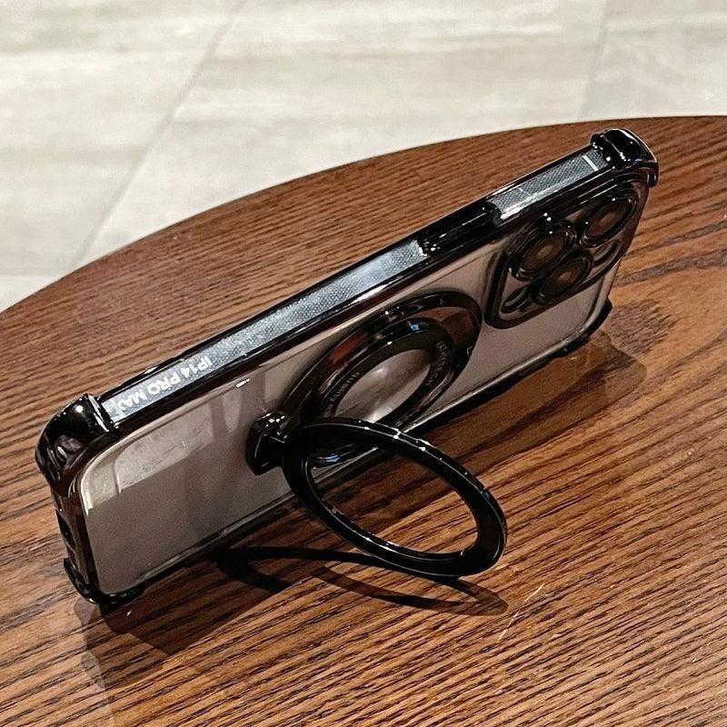 Magnetic Lens Protective Phone Case with Stand