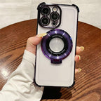 Magnetic Lens Protective Phone Case with Stand