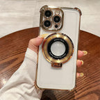 Magnetic Lens Protective Phone Case with Stand