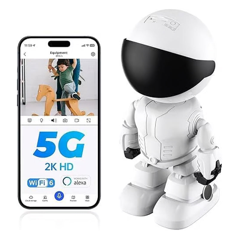 👍🤖Wireless Indoor Motion Detection Robot Camera-🛬Limited-time free shipping offer🔥