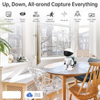 👍🤖Wireless Indoor Motion Detection Robot Camera-🛬Limited-time free shipping offer🔥