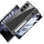 Translucent All-Inclusive Pen Holder Case Cover for Samsung Fold Series