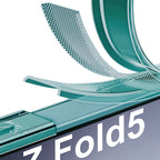 Translucent All-Inclusive Pen Holder Case Cover for Samsung Fold Series