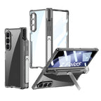 Translucent All-Inclusive Pen Holder Case Cover for Samsung Fold Series