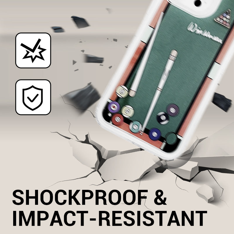 Shockproof Floating Billiard Case Cover for iPhone