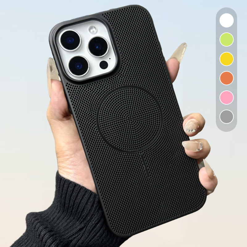 Breathable Magnetic Phone Case For iPhone