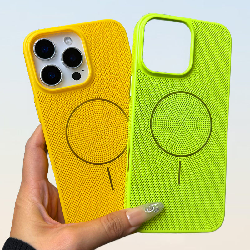 Breathable Magnetic Phone Case For iPhone