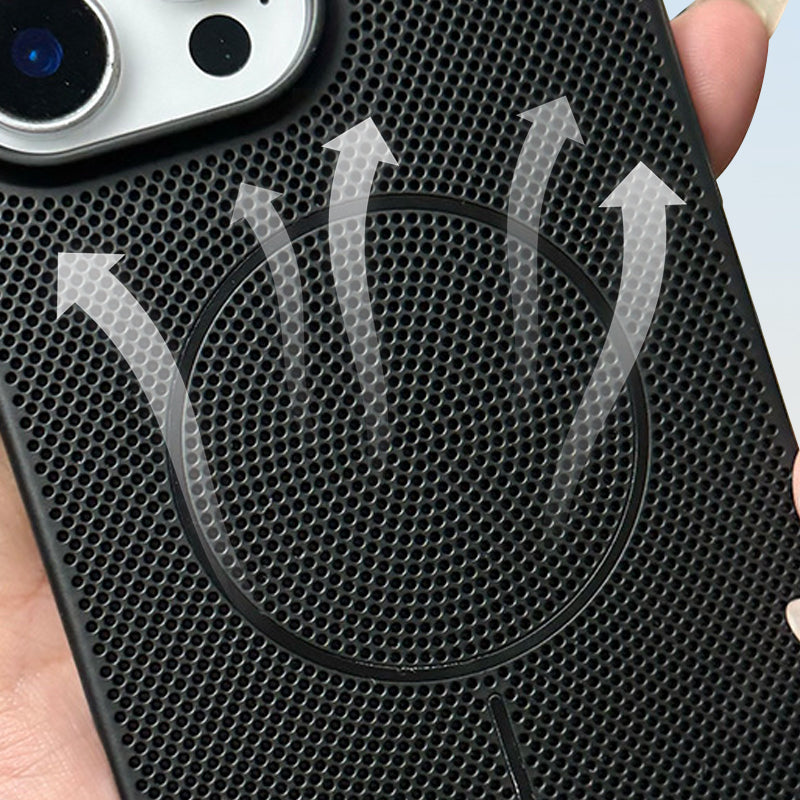 Breathable Magnetic Phone Case For iPhone