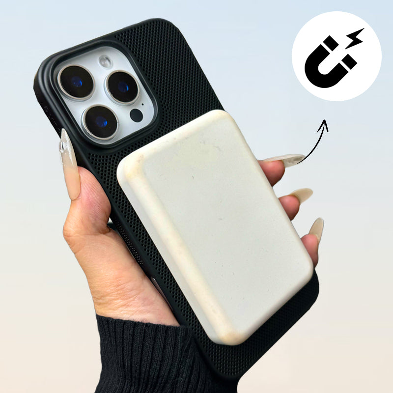 Breathable Magnetic Phone Case For iPhone