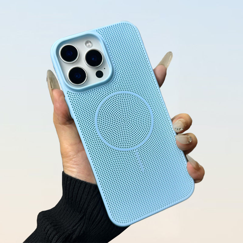 Breathable Magnetic Phone Case For iPhone