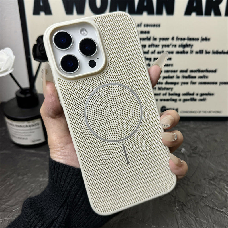 Breathable Magnetic Phone Case For iPhone