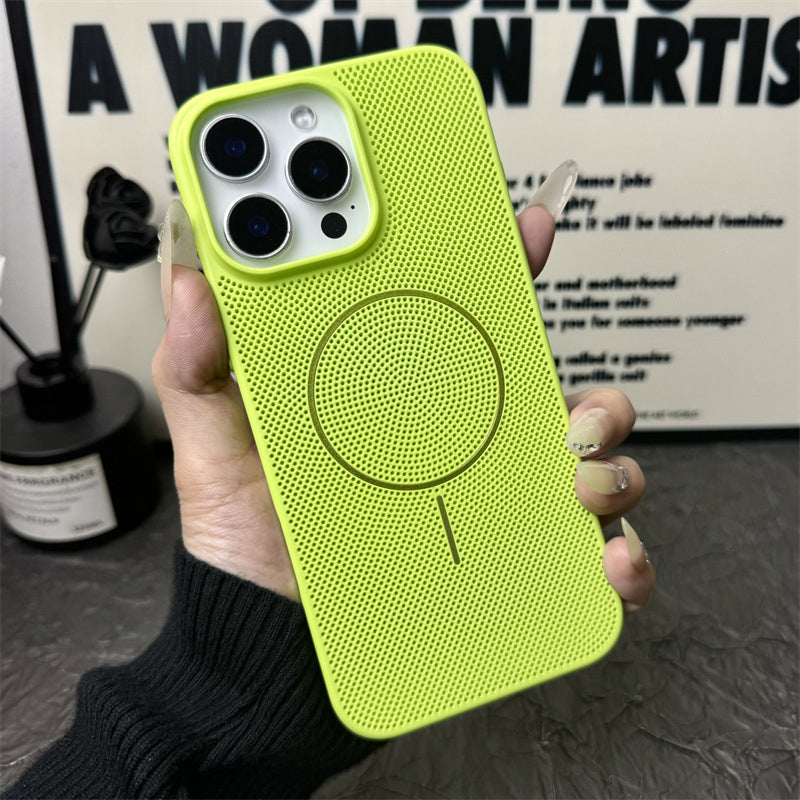 Breathable Magnetic Phone Case For iPhone