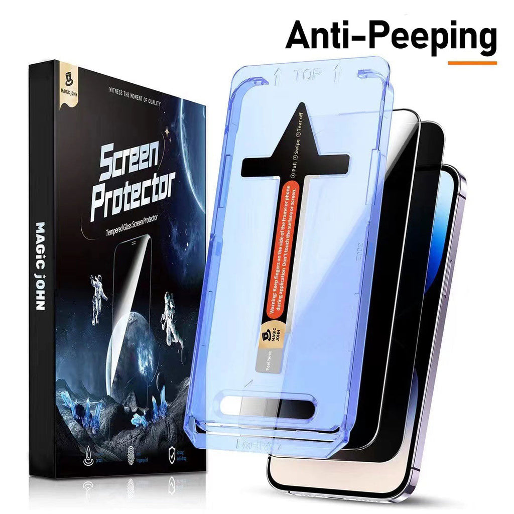 🔥HOT SALE 50% OFF🔥HD/Anti-Peeping Tempered Glass Screen Protector with Auto-Alignment Kit