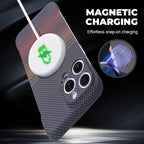 Ultra-Slim Carbon Fiber Magnetic Phone Case
