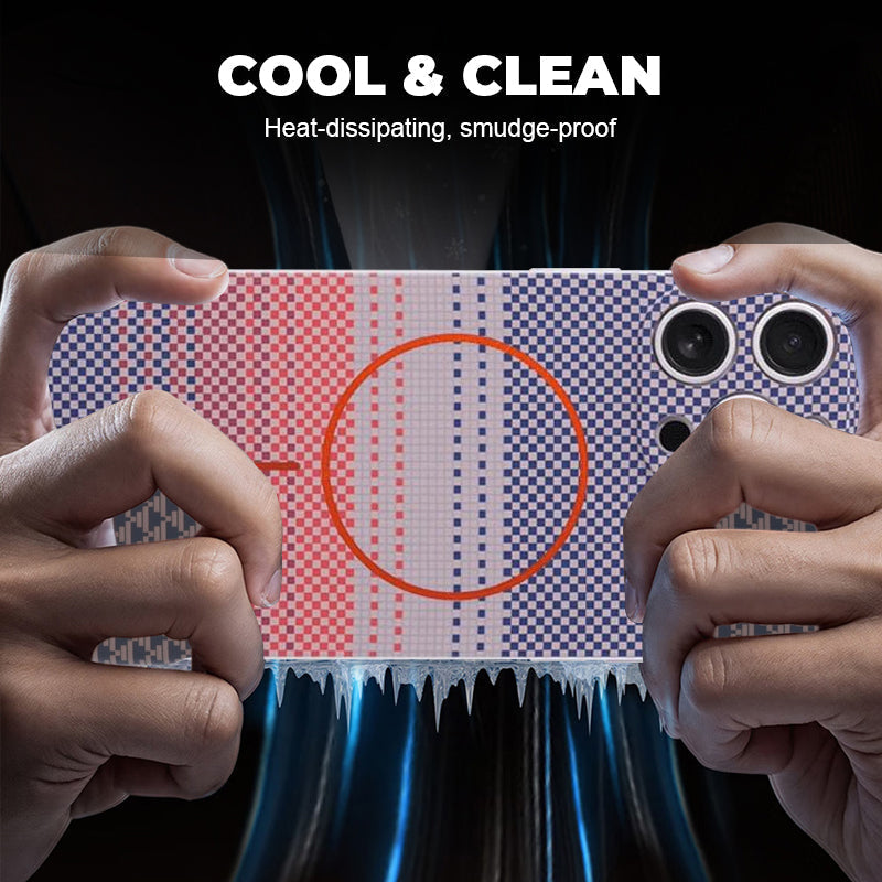 Ultra-Slim Carbon Fiber Magnetic Phone Case