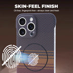 Ultra-Slim Carbon Fiber Magnetic Phone Case