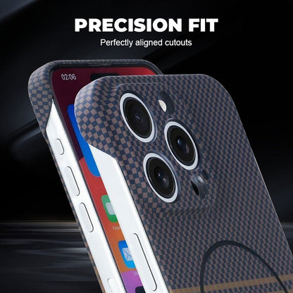 Ultra-Slim Carbon Fiber Magnetic Phone Case