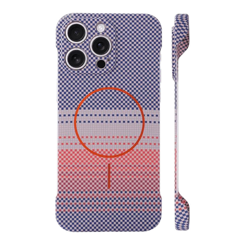 Ultra-Slim Carbon Fiber Magnetic Phone Case