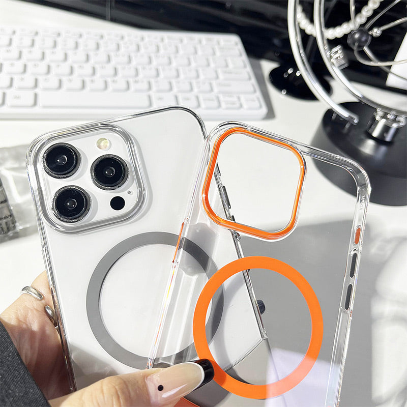 Magnetic Translucent Phone Case for iPhone - Buy 2: FREE SHIPPING🛫 & 40% OFF 2nd🔥