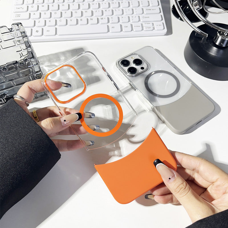 Magnetic Translucent Phone Case for iPhone - Buy 2: FREE SHIPPING🛫 & 40% OFF 2nd🔥