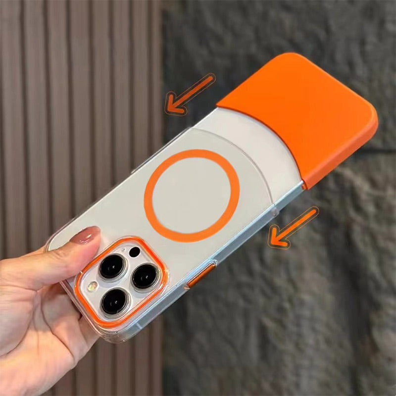 Magnetic Translucent Phone Case for iPhone - Buy 2: FREE SHIPPING🛫 & 40% OFF 2nd🔥