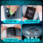 HD iPhone Camera Lens Protective Cover