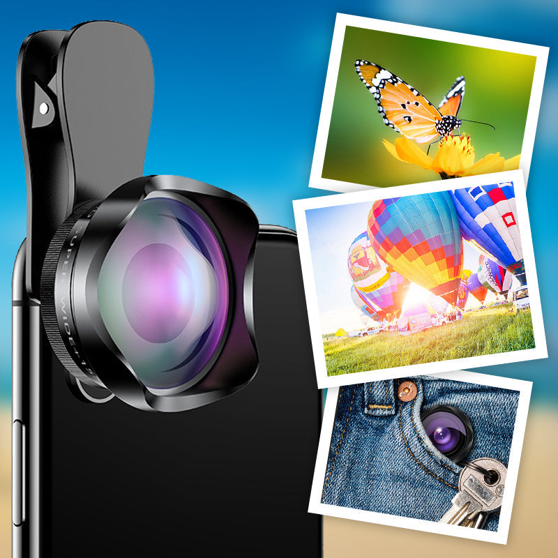2-in-1 Clip-On Phone Camera Lens