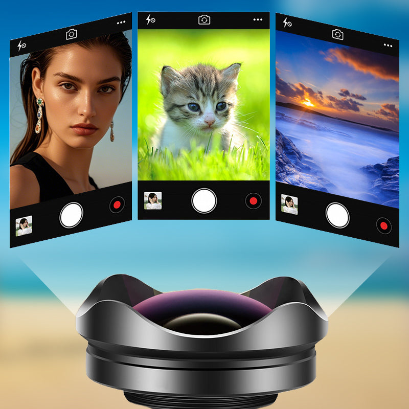 2-in-1 Clip-On Phone Camera Lens