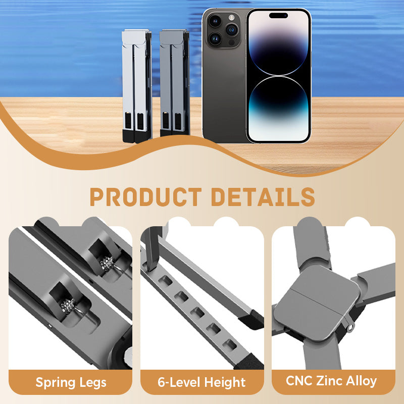 Rotatable Cross-Shaped Foldable Laptop Stand