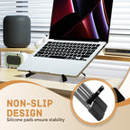 Rotatable Cross-Shaped Foldable Laptop Stand