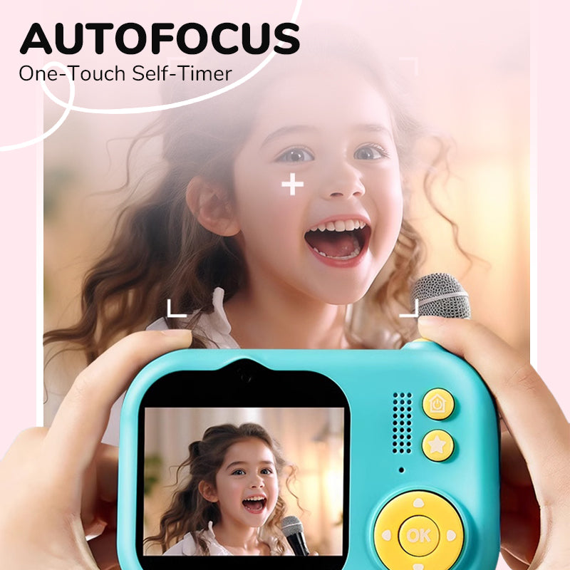 HD Dual Lens Digital Camera Set for Kids