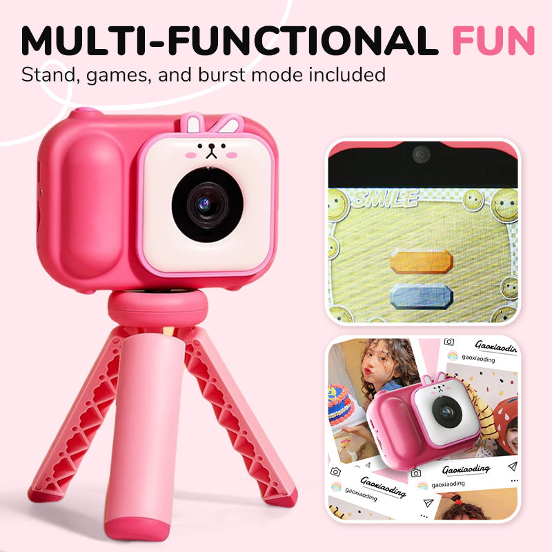 HD Dual Lens Digital Camera Set for Kids