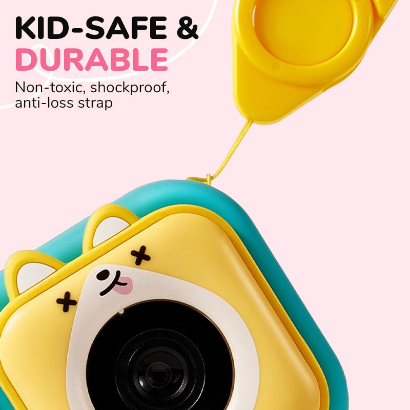 HD Dual Lens Digital Camera Set for Kids