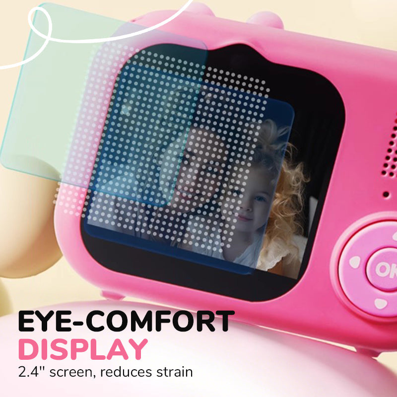 HD Dual Lens Digital Camera Set for Kids