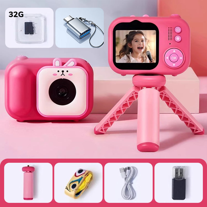 HD Dual Lens Digital Camera Set for Kids