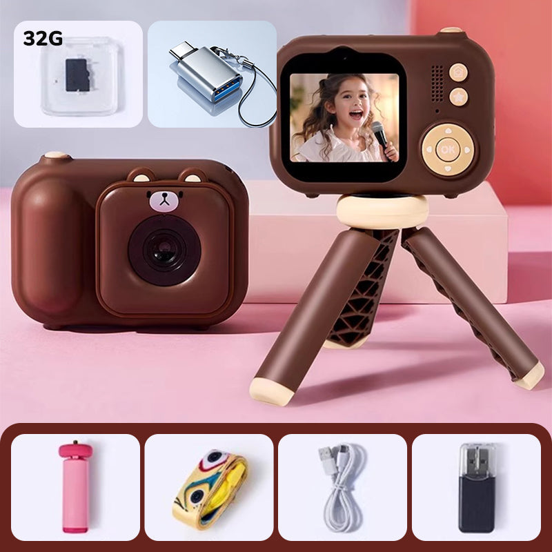 HD Dual Lens Digital Camera Set for Kids
